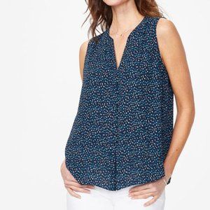 NYDJ Sleeveless Pintuck Blouse